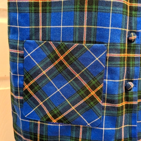 Vintage Wool Vest, Nova Scotia Tartan, EUC. - Picture 3 of 7